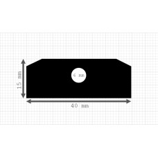 Hatch packing | EPDM | 40 x 15 mm